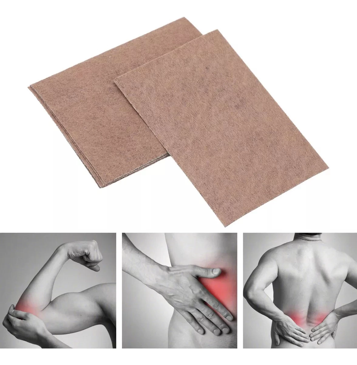 10 Parches Alivio Eliminar Dolor Muscular Pacrche Caliente