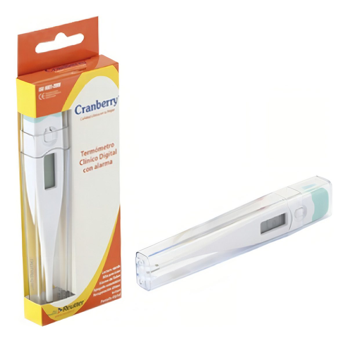 Termómetro Digital Cranberry Con Alarma Y Case Para Guardar