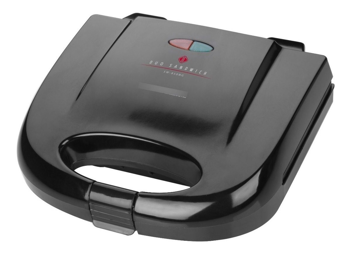 Sandwichera Sindelen Sw-850ng 2 Panes 800w Color Negro