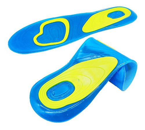 Plantilla Gel Activo Confort Mujer Y Hombre Uso Diario Tamaño De La Plantilla 42-48 Hombre