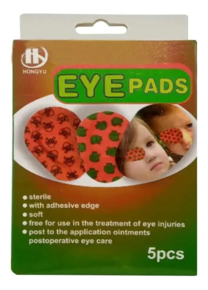 Parches Para Ojos Niño Parche Ocular Infantil Caja X 5 Uni