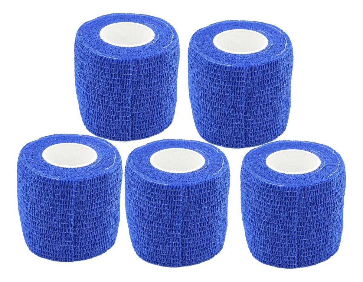 Pack X 5 Cinta Para Vendaje Venda Coban Deporte 7,5cm X4,5m