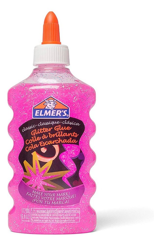 Pegameto Glitter Glue Color Rosa Marca Elmers 177ml Brillant