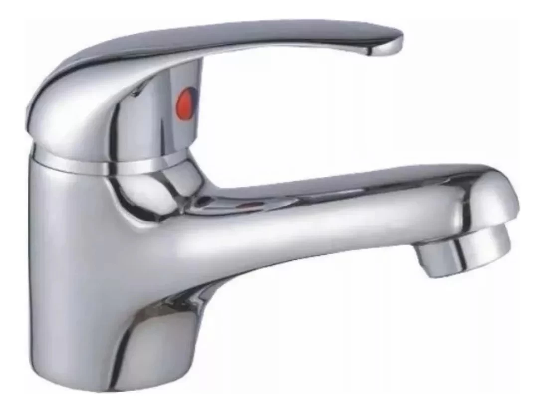Llave Monomando Lavatorio Colomba Taumm Acabado Cromado