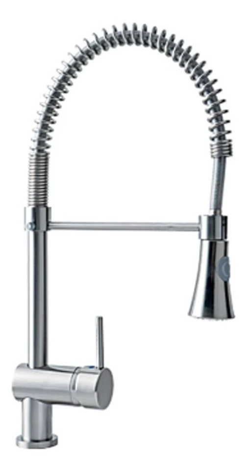 Llave Grifo Monomando Lavaplatos Profesional Color Plateado