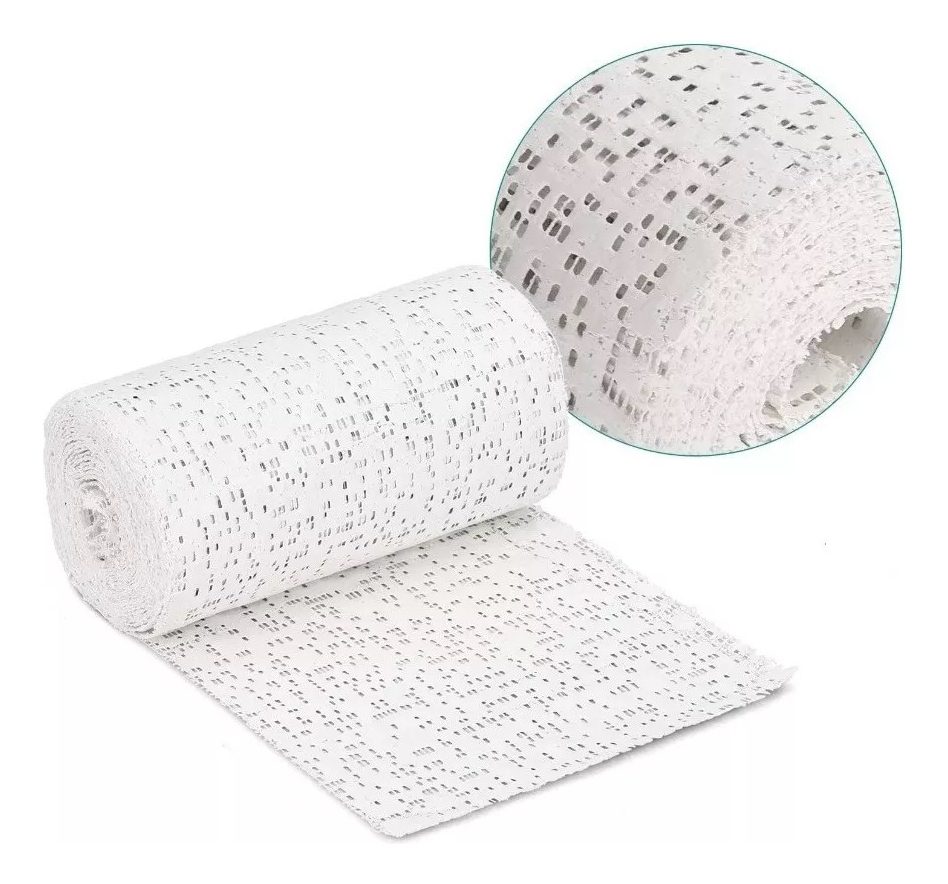 Venda Yeso 10cm X 3mt Lesiones Yesoterapia Manualidaes
