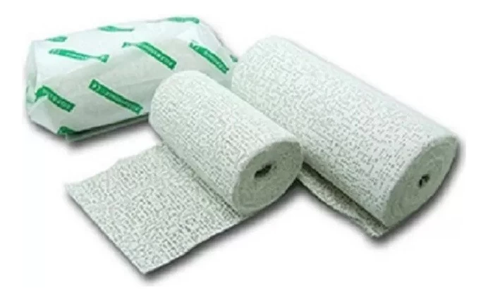 Vendas De Yeso 7.5 Cm X 2.7 Mt Yesoterapia Lesiones Listas