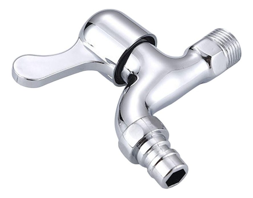 Llave Jardin De Paso 1/2 Grifo Metalica 1/2'' Acero Inox