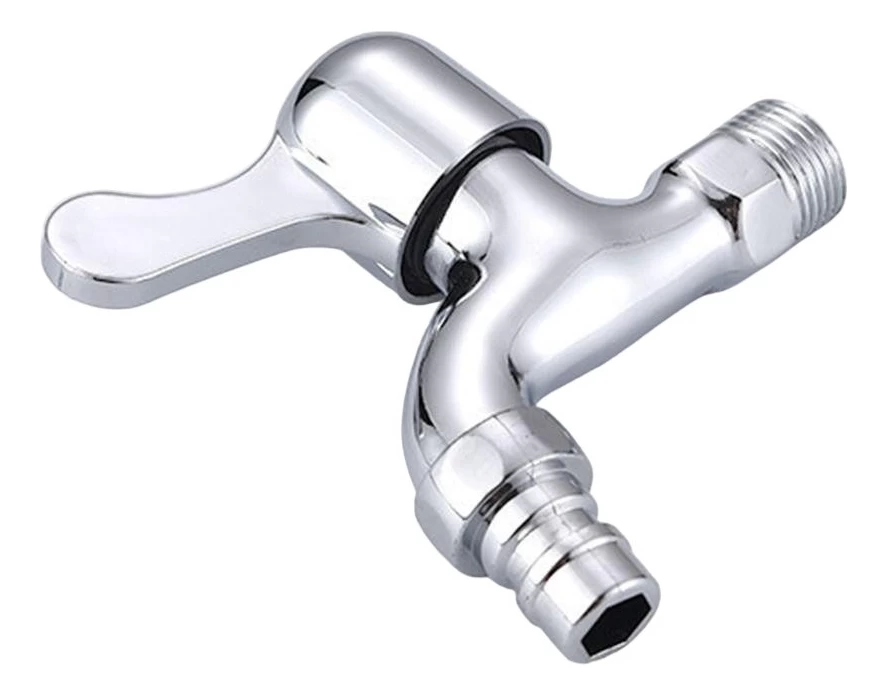Llave Jardin De Paso 1/2 Grifo Metalica 1/2'' Acero Inox