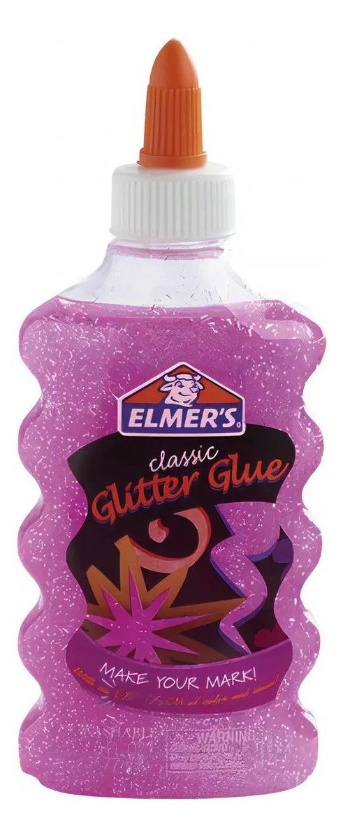 Pegameto Glitter Color Violeta Marca Elmers 177ml Brillant