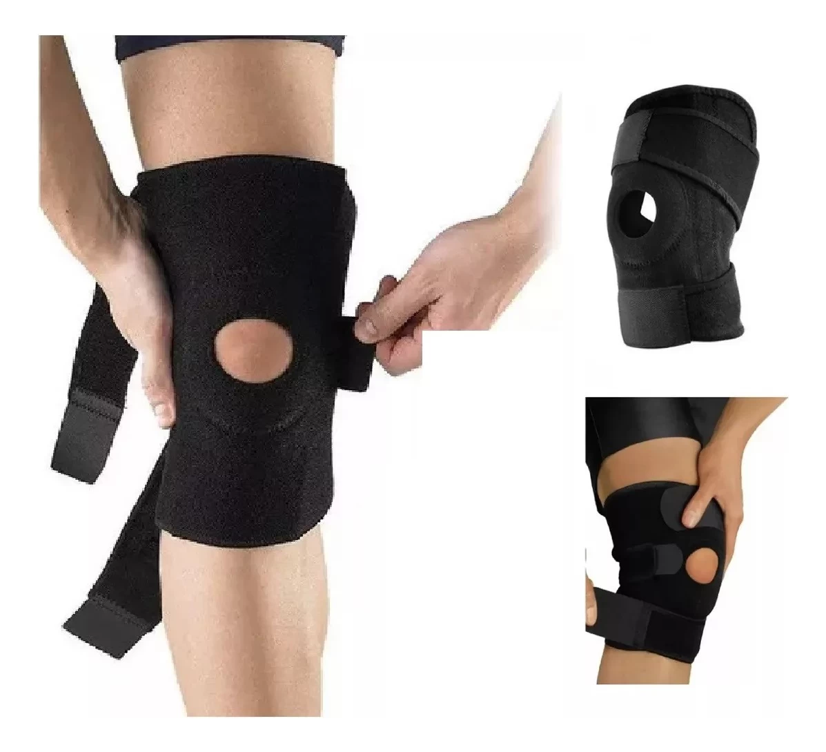 Rodillera Estabilizadora Ajustable Deportiva Soporte Lateral