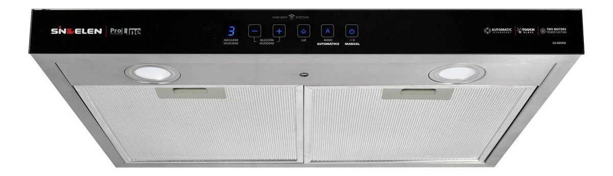 Campana Extractora De Cocina 60cm Sindelen Ca-600ain