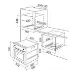 Horno Electrico De Emptrar Fensa Fha-1060 - Imagen 2