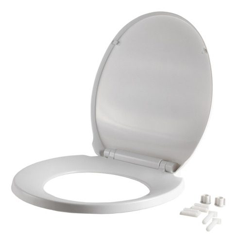 Asiento Y Tapa De Cierre Lento De Wc Blanca Fuscher Taumm