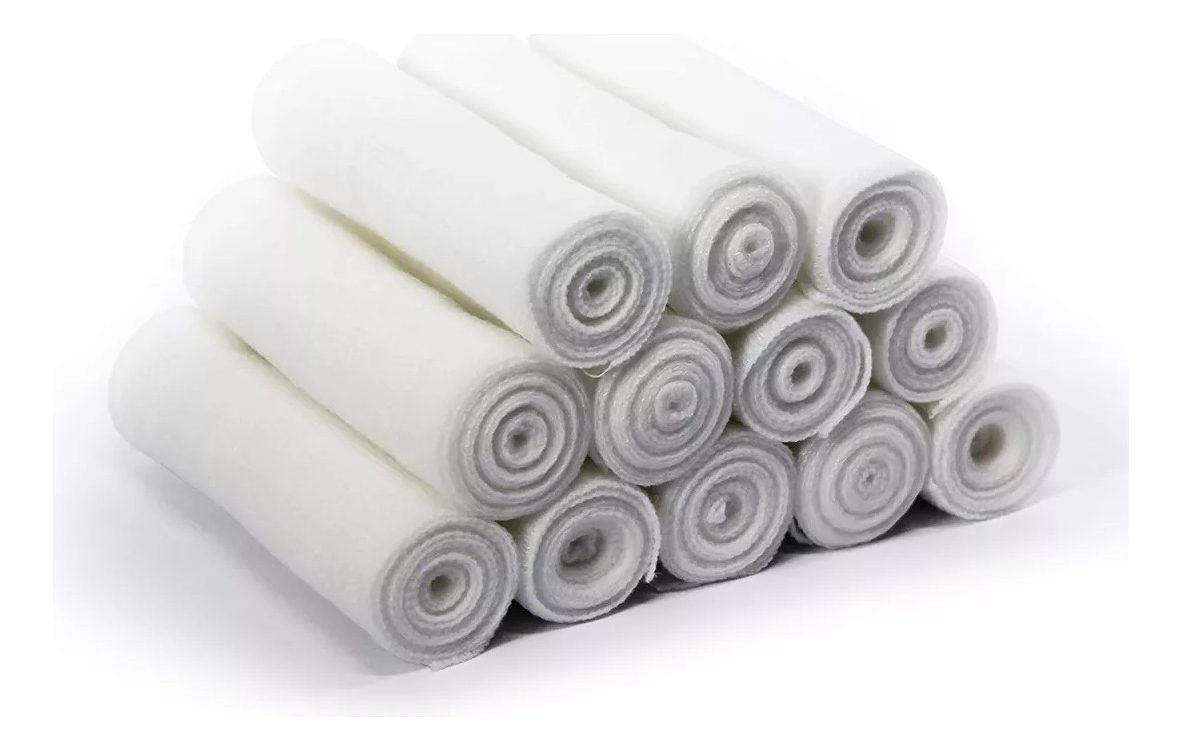 Gasa Hidrófila Venda Genérica 7,5cm X 4,5m Pack X12 Unidades