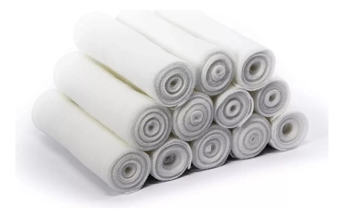 Gasa Hidrófila Venda Genérica 7,5cm X 4,5m Pack X12 Unidades