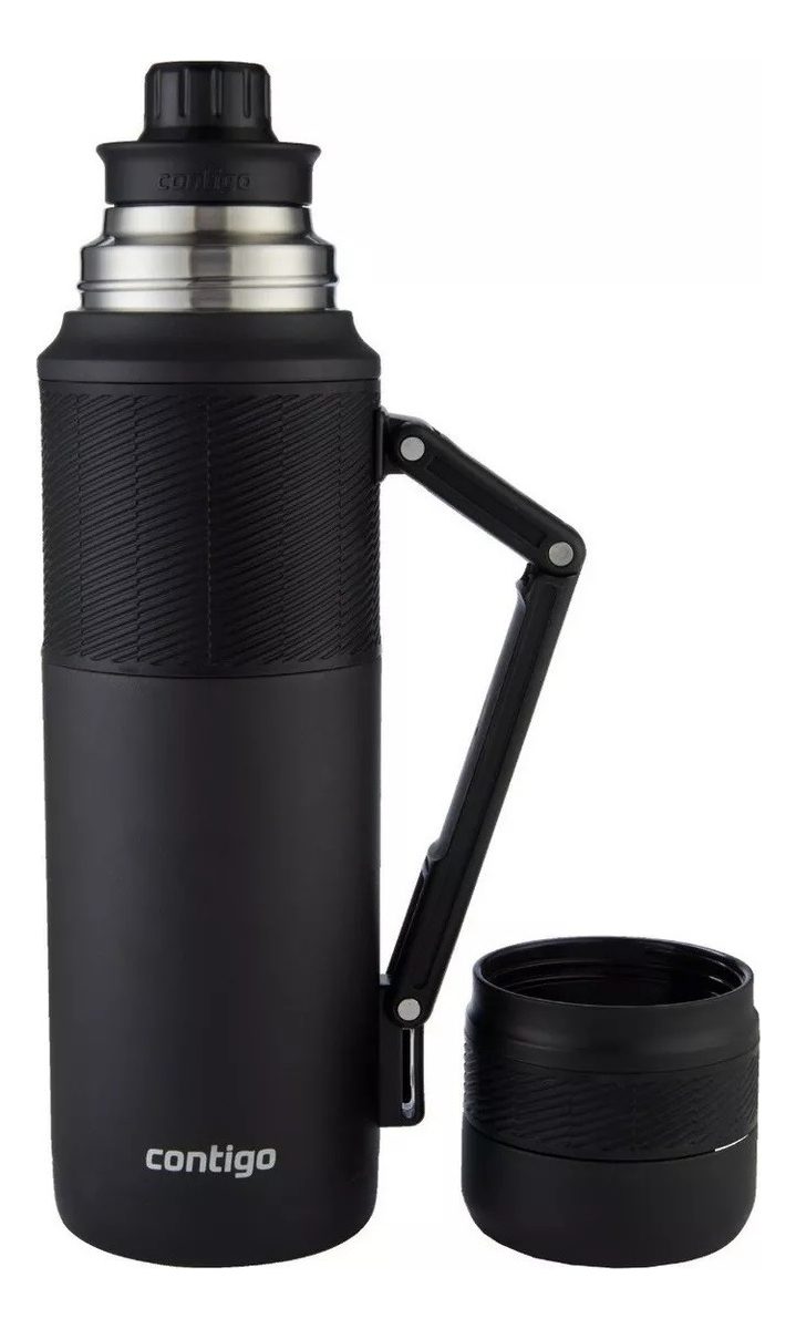Termo Contigo Black Acero Inoxidable Capacidad 1.1 Litros