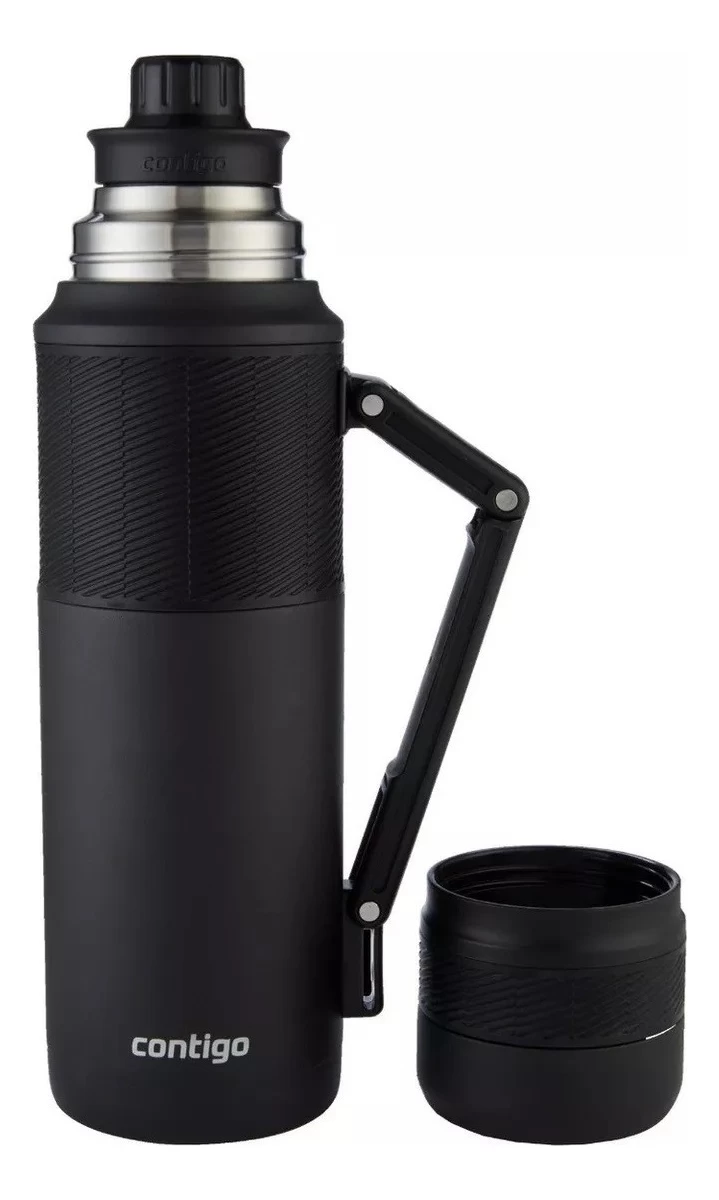 Termo Contigo Black Acero Inoxidable Capacidad 1.1 Litros