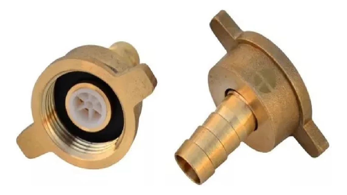 Adaptador Union Metalico Manguera 1/2 Para Llave 1/2 Taumm