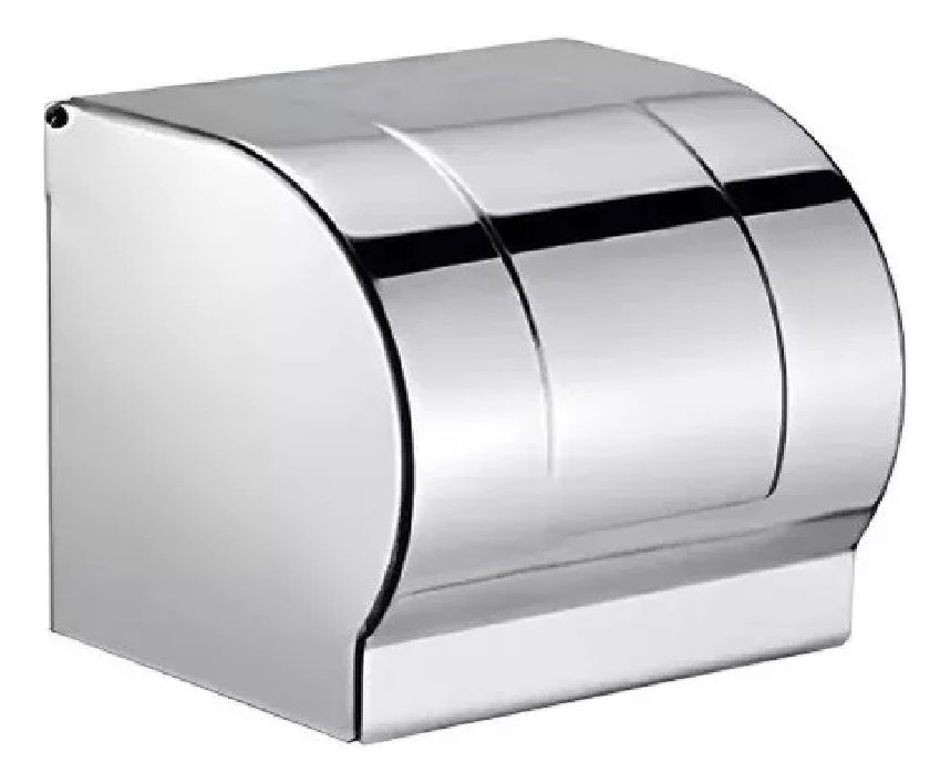 Porta Papel Higiénico Acero Inoxidable Redondo Taumm