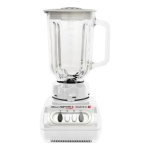 Licuadora Sindelen Jarro De Vidrio L-1610bl 750w Color Blanco - Imagen 1