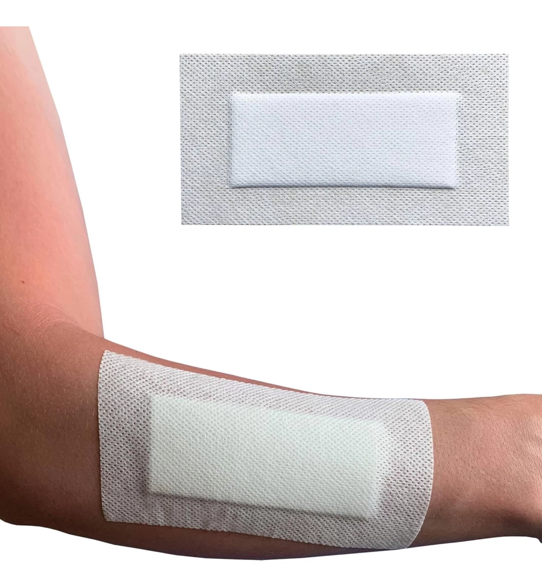 Adhesivo Aposito Esteril Para Heridas 30x10cm Caja X 25und