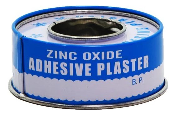 Cinta Oxido De Zinc Adhesiva 1,25 Cm X 5 Metros 1 Unidad