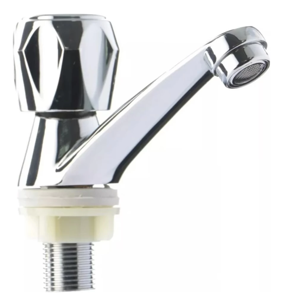 Llave Lavatorio Plástica Abs Cromado Mirage Taumm