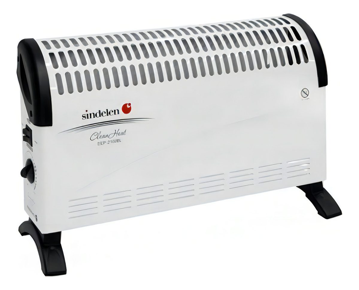 Calefactor Convector Portatil Sindelen Eep-2200bl Color Blanco