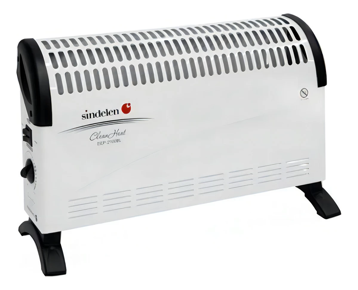 Calefactor Convector Portatil Sindelen Eep-2200bl Color Blanco
