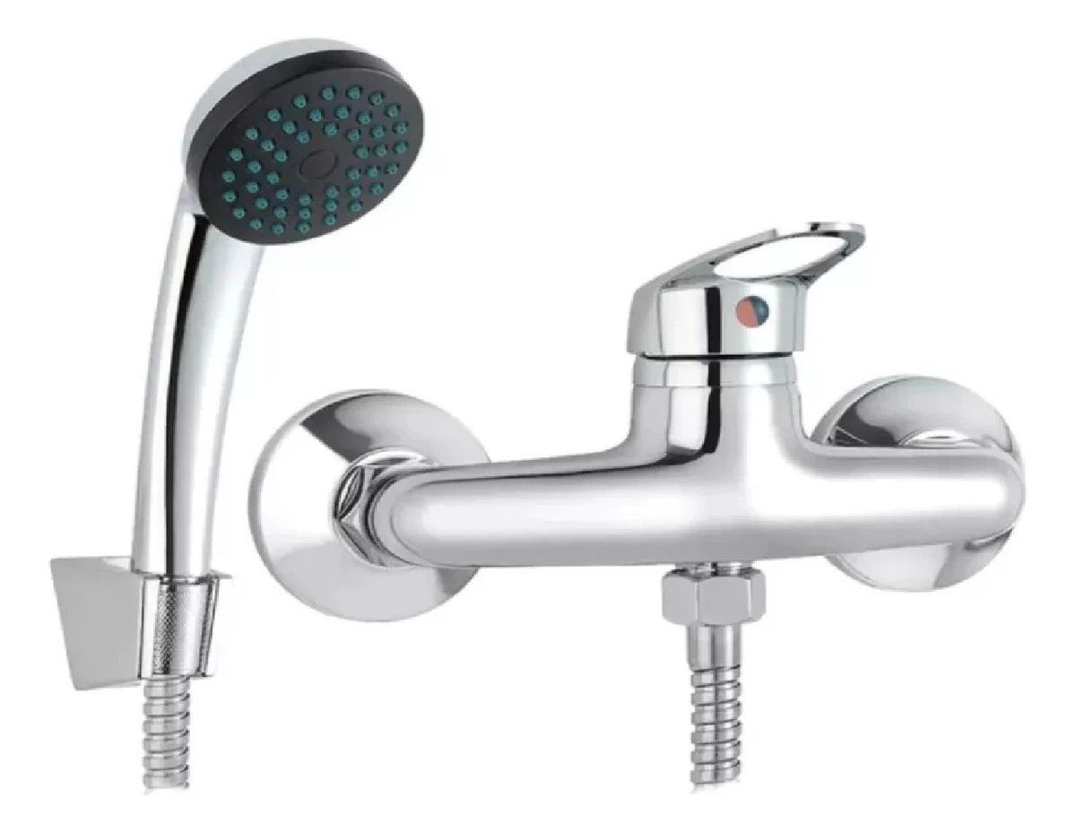 Llave Monomando Ducha Colomba Taumm Kit Completo