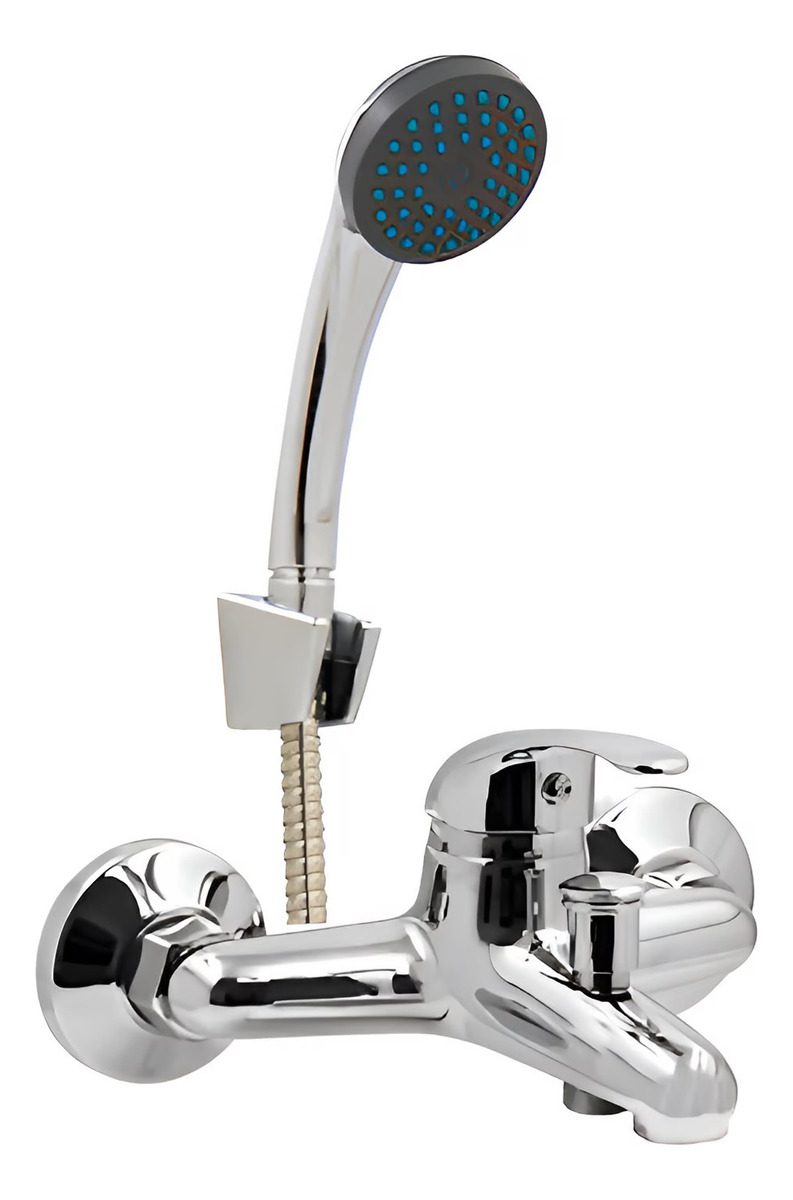 Llave Monomando Tina Ducha Colomba Taumm Kit Completo