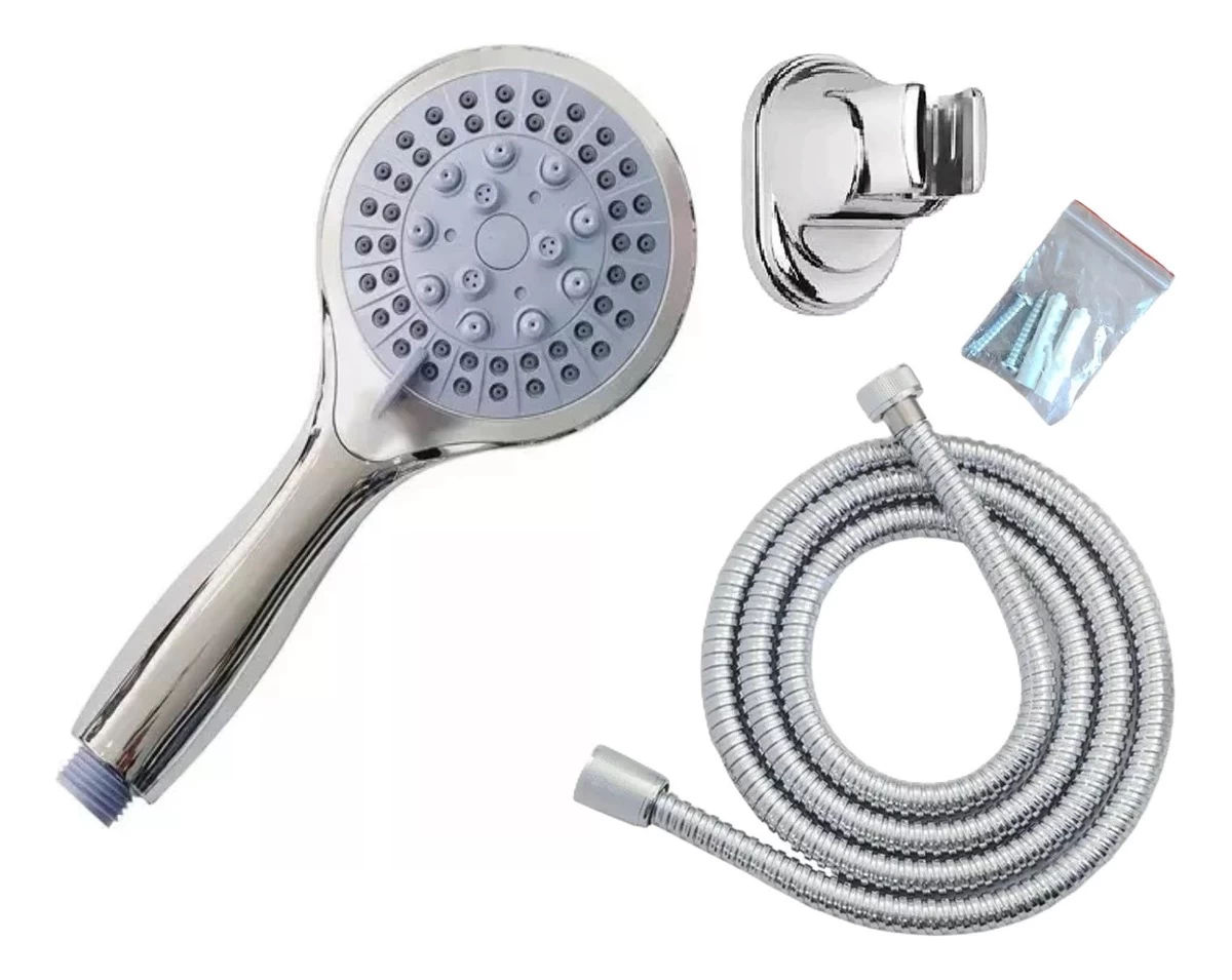 Set Ducha Telefono Taumm Alcachofa + Soporte + Manguera 1,8m