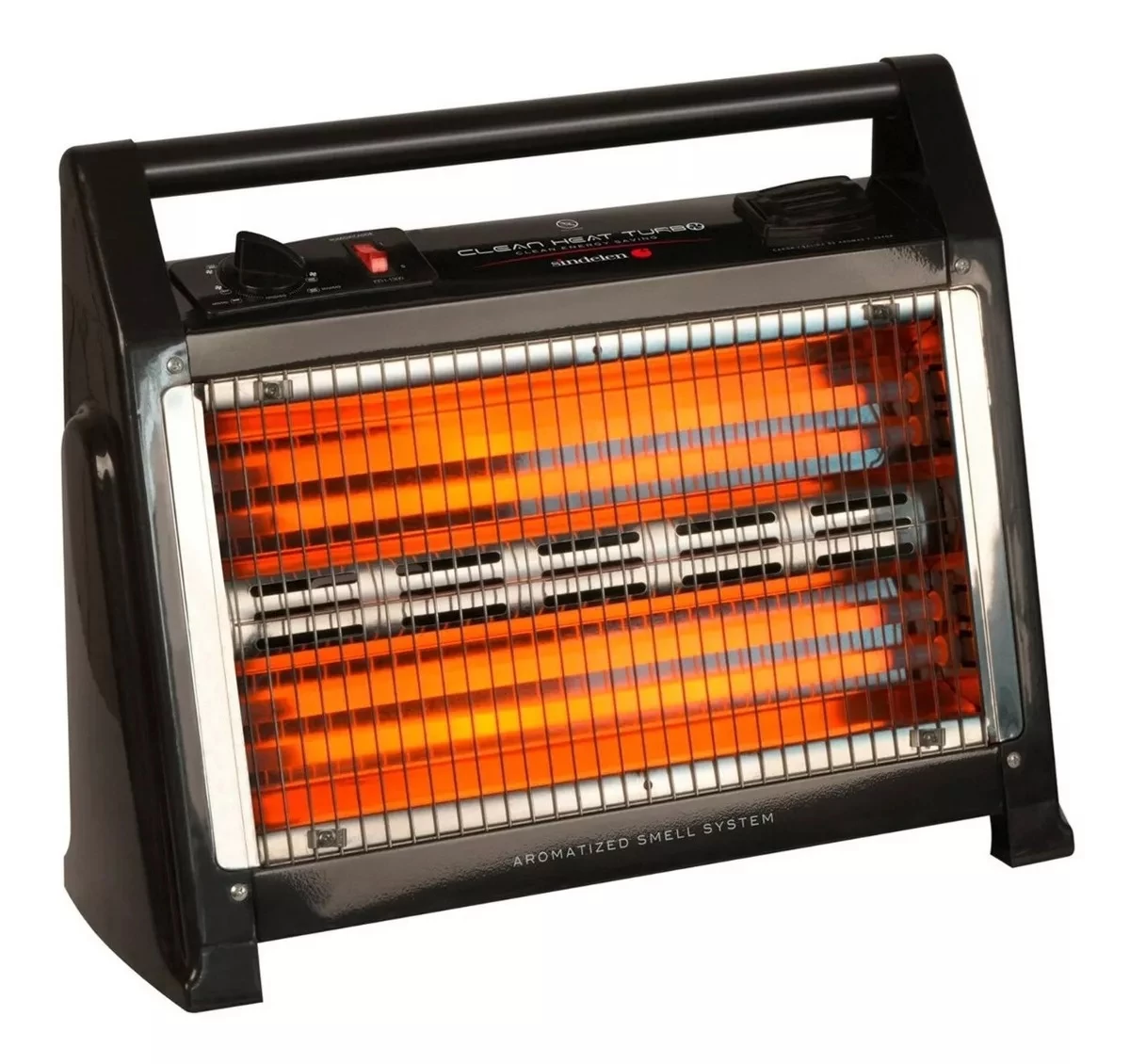 Calefactor Convector Portatil Eeh-1300 Sindelen Color Negro