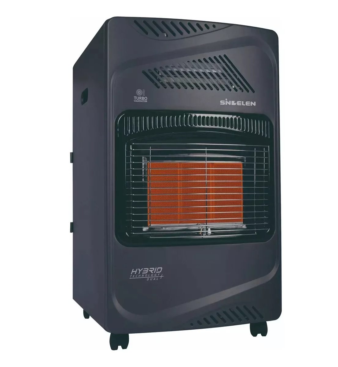 Estufa A Gas Hibrida Con Turbo Calefactor Sr-6350ng Sindelen