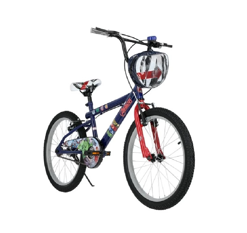 Bicicleta Lashen Infantil Avengers Aro 20 Urbana Azul